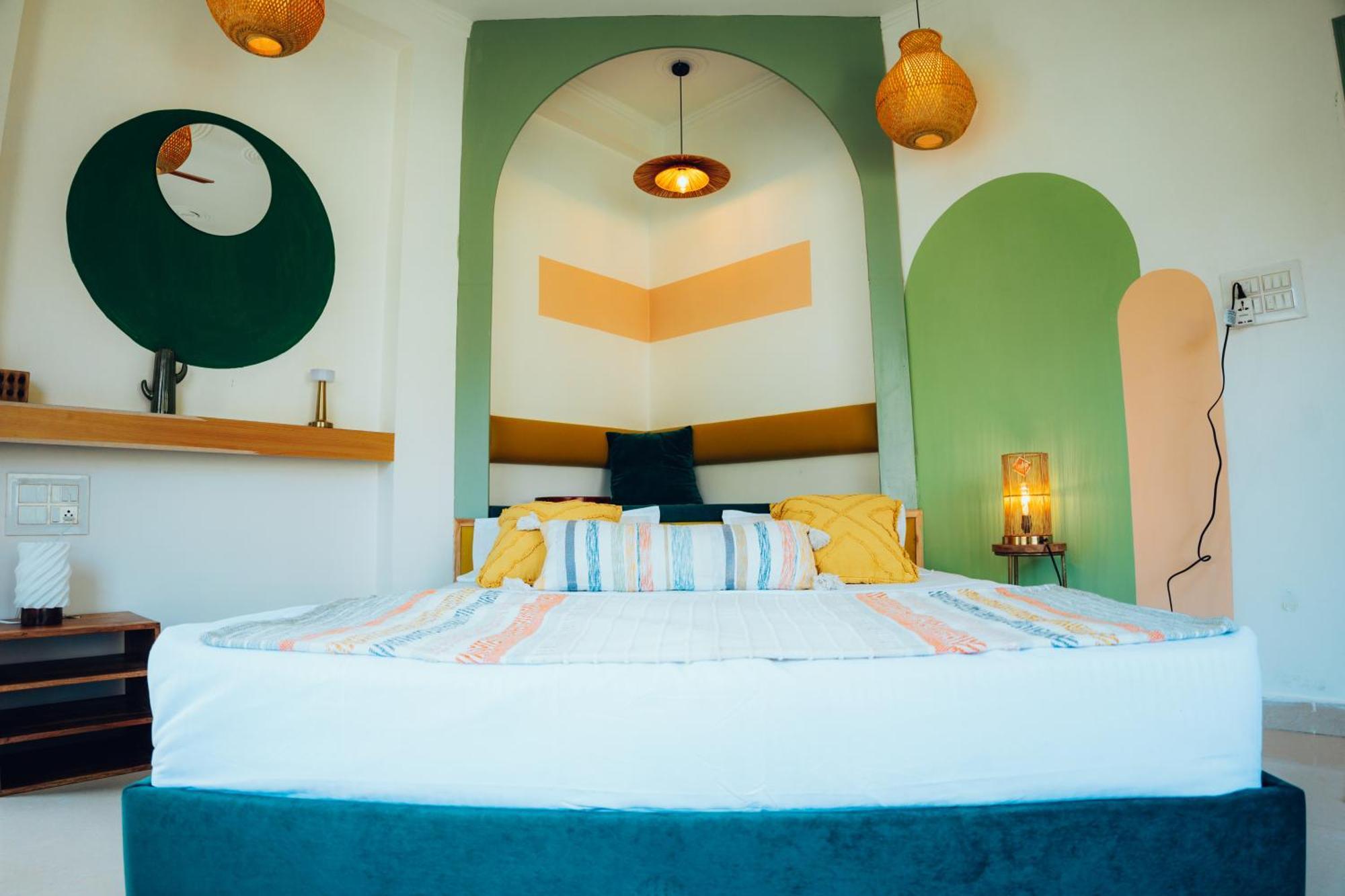 Art Bliss Hostel Rishīkesh Eksteriør bilde